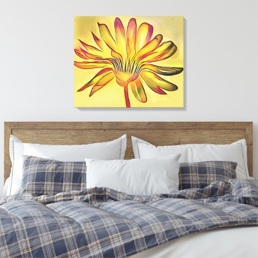 Calendula Leinwanddruck (Insitu (Schlafzimmer))