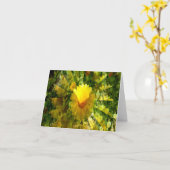 Calendula Liebe...... Karte (Gelbe Blume)