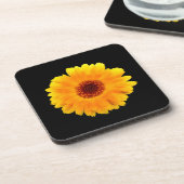 Calendula Officinalis Getränkeuntersetzer (Linke Seite)