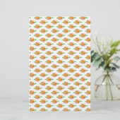 Calendula Pattern GiftSoap Packaging | Leinenpapie (Stehend Vorderseite)