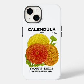 Calendula Vintag Seed Packet Case-Mate iPhone Cas 14 Hülle