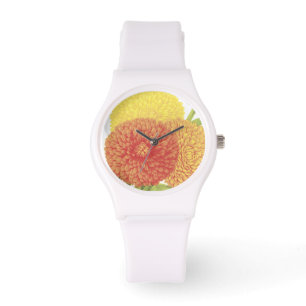 Calendula Vintage Saatpackung Armbanduhr