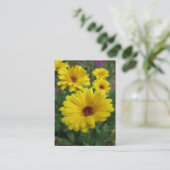 Calendulas ATC Visitenkarte (Stehend Vorderseite)