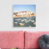 Caleta Beach in Cadiz, Andalusien, Spanien Leinwanddruck (Insitu (Wohnzimmer))