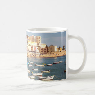 Caleta Strand in Cadiz, Andalusien, Spanien Kaffeetasse