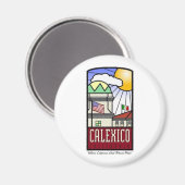 Calexico, California Magnet (Vorderseite/Rückseite)