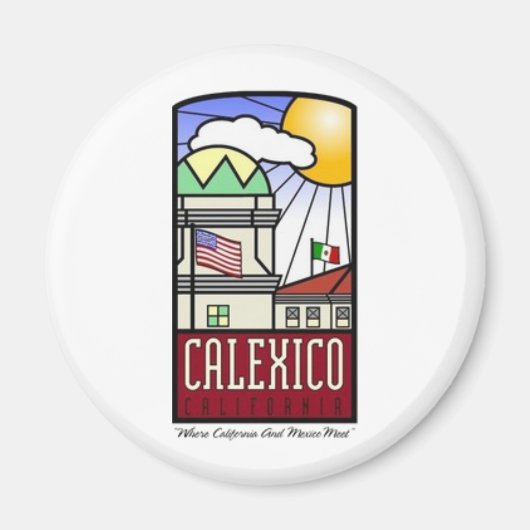 Calexico, California Magnet (Vorne)