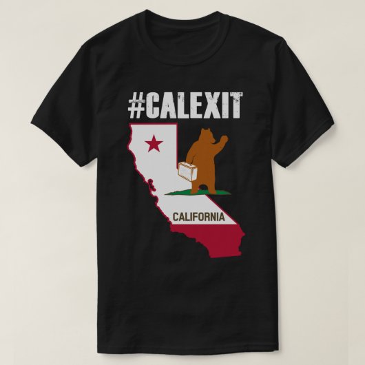 Calexit 3 T-Shirt (Design vorne)