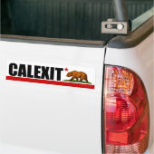 CALEXIT Kalifornien Bärn-Flagge Autoaufkleber (Auf Lkw)