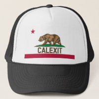 CALEXIT Kalifornien Bärn-Flagge