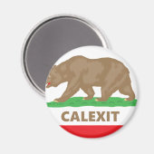 Calexit Magnet (Vorderseite/Rückseite)