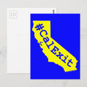 CalExit Postkarte (Vorne/Hinten)