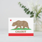 Calexit Postkarte (Stehend Vorderseite)