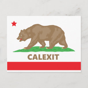 Calexit Postkarte