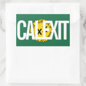 CALEXIT Staat von Jefferson Rechteckiger Aufkleber (Tasche)