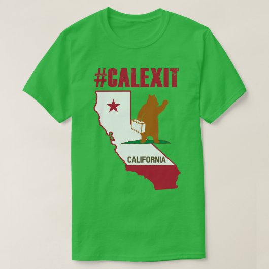 Calexit T-Shirt (Design vorne)