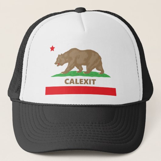 Calexit Truckerkappe (Vorderseite)