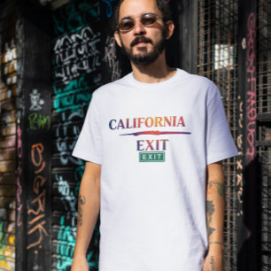 Calexit: Unabhängigkeit Kaliforniens - Politischer T-Shirt