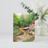 Calf Creek Falls Postkarte (Stehend Vorderseite)