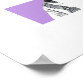 Calf in Dungaree (Sumire) Poster (Ecke)