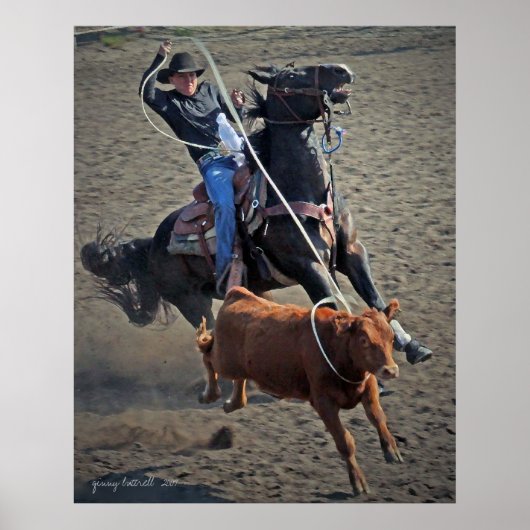 Calf Roper Poster (Vorne)
