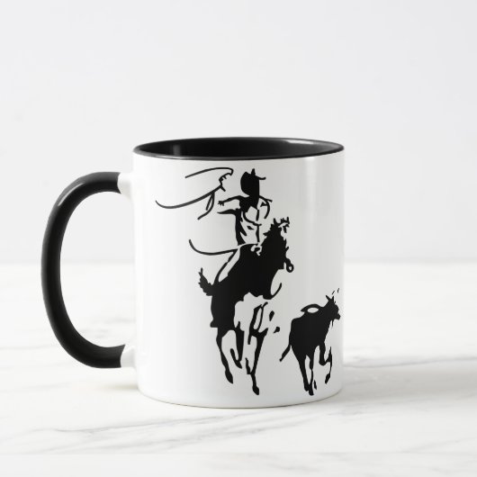 Calf Roping Tasse (Links)