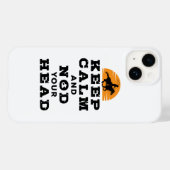 Calf Roping Team Roper Behielt Calm Nod Ihren Kopf Case-Mate iPhone Hülle (Rückseite (Horizontal))