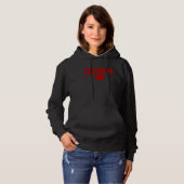 Calgary Alberta Canada Maple Leaf Canadian Flag Pr Hoodie (Vorne ganz)