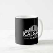 Calgary Alberta Cityscape Kaffeetasse (VorderseiteRechts)