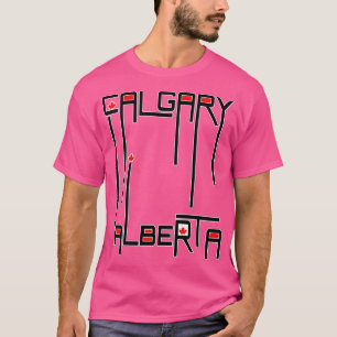 Calgary Alberta Kanada Flagge T-Shirt