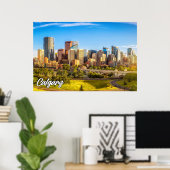 Calgary, Alberta, Kanada Poster (Heimbüro)