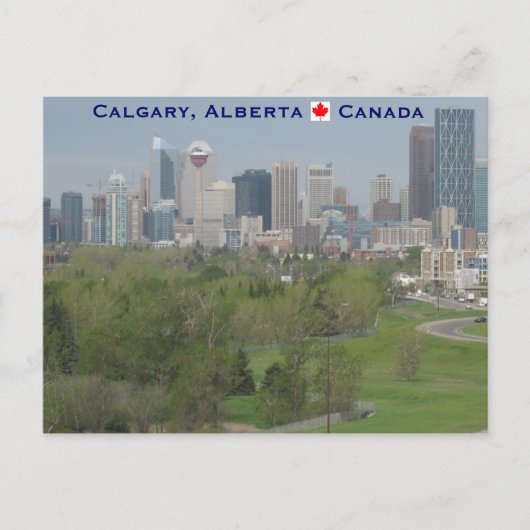 Calgary Alberta Kanada Postkarte (Vorderseite)