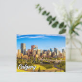 Calgary, Alberta, Kanada Postkarte (Stehend Vorderseite)
