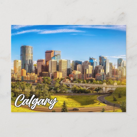 Calgary, Alberta, Kanada Postkarte (Vorderseite)