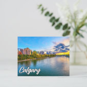 Calgary, Alberta, Kanada Postkarte (Stehend Vorderseite)