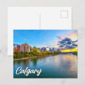 Calgary, Alberta, Kanada Postkarte (Vorne/Hinten)