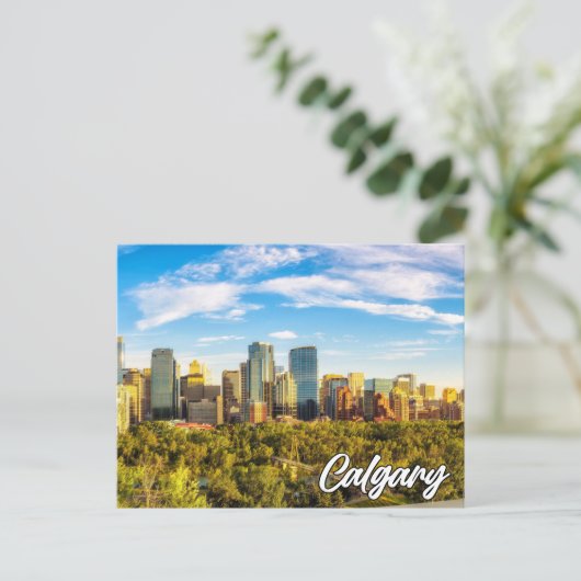 Calgary, Alberta, Kanada Postkarte (Stehend Vorderseite)