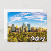 Calgary, Alberta, Kanada Postkarte (Vorne/Hinten)