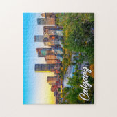 Calgary, Alberta, Kanada Puzzle (Vertikal)