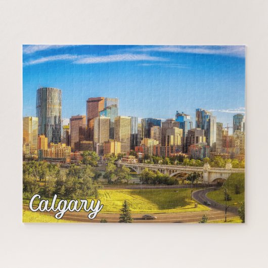 Calgary, Alberta, Kanada Puzzle (Horizontal)