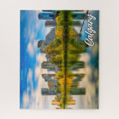 Calgary, Alberta, Kanada Puzzle (Vertikal)