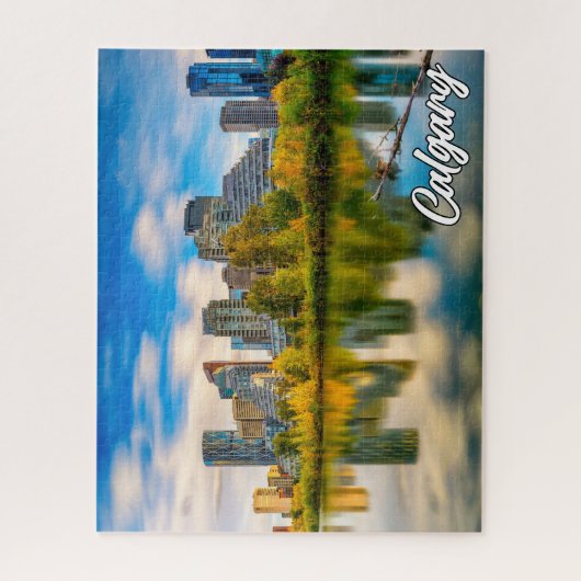 Calgary, Alberta, Kanada Puzzle (Vertikal)