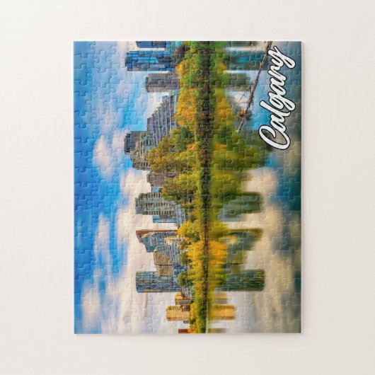Calgary, Alberta, Kanada Puzzle (Vertikal)