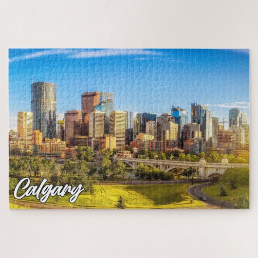 Calgary, Alberta, Kanada Puzzle (Horizontal)