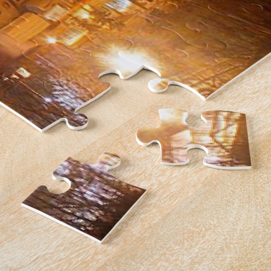 Calgary Alberta Kanada - Saddledome Puzzle (Seite)