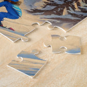 Calgary Alberta Kanada Skiing Souvenirs in den 50e Puzzle (Seite)