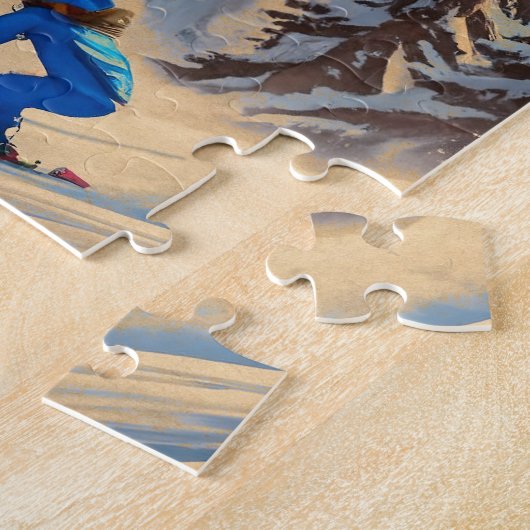 Calgary Alberta Kanada Skiing Souvenirs in den 50e Puzzle (Seite)