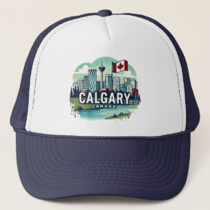 Calgary Alberta Kanada Truckerkappe