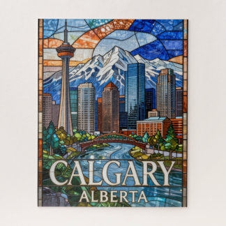 Calgary Alberta Moderne urbane Landschaft 🌊 Puzzle