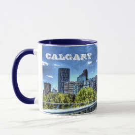 Calgary Alberta Panoramic Cup Tasse